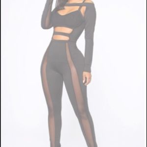 Fashion Nova “How i handle that mesh” bodysuit